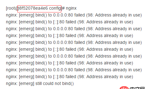 nignx - docker內(nèi)nginx 80端口被占用